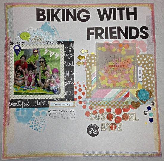 Biking with friends
