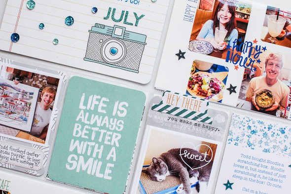 2014 Project Life | July p.4 by listgirl gallery