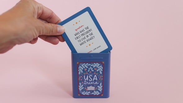 USA Trivia Deck of Cards gallery