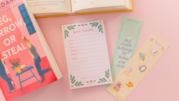 Book Review Notepad gallery