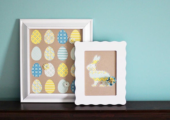 Framed Easter Art *Lily Bee* by adriennealvis gallery