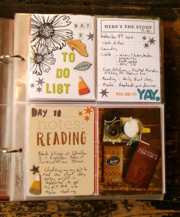 30 Days 8: Today, 9: To Do and 10: Reading by teacupfaery gallery