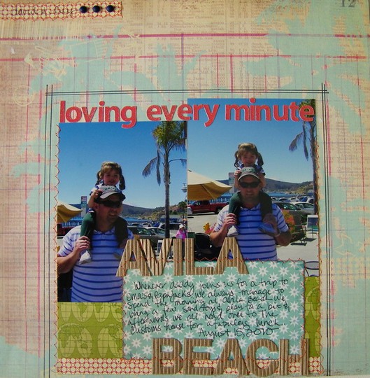 Avila Beach~with Emily's sketch