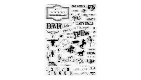 Stamp Set : 6×8 Cowboy Update  gallery