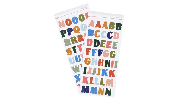 A New Day 3×8 Alphabet Sticker Sheets gallery