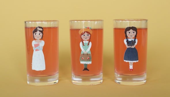 Pride and Prejudice Elizabeth Bennet Mini Juice Glass gallery