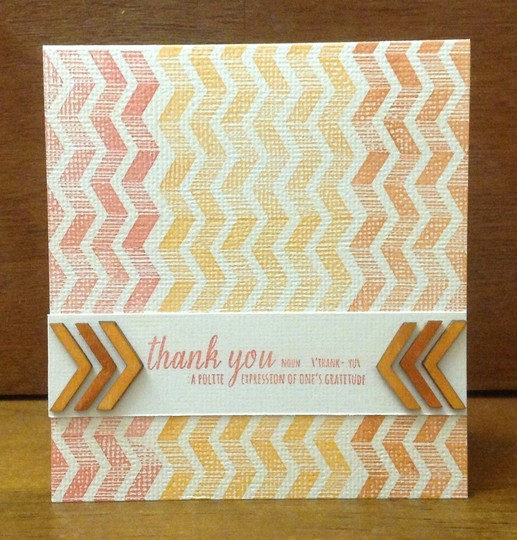 Thank you card (inked)