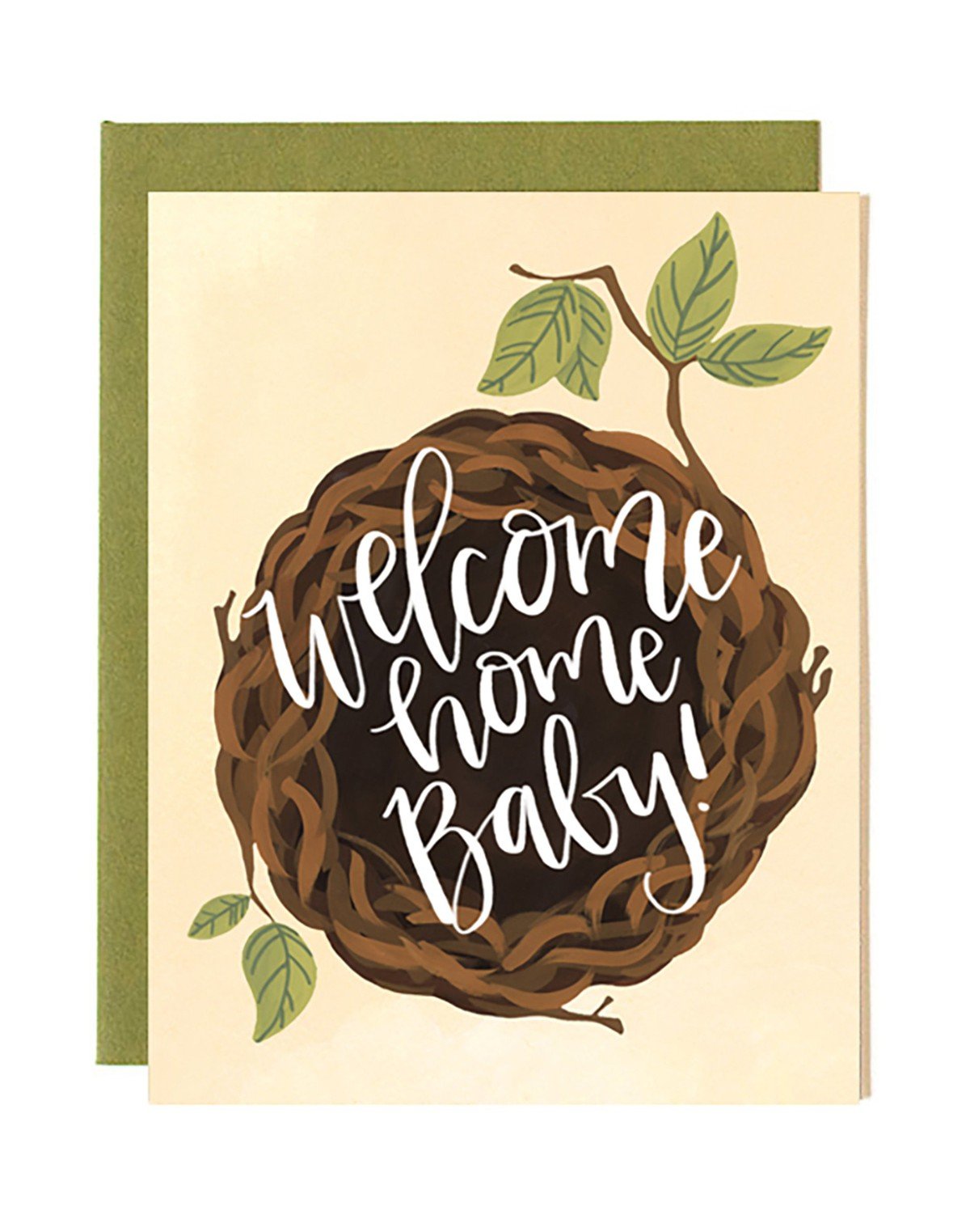 Nest Baby Greeting Card item