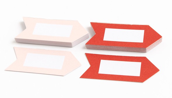 Arrow Notepads - Blush & Red gallery