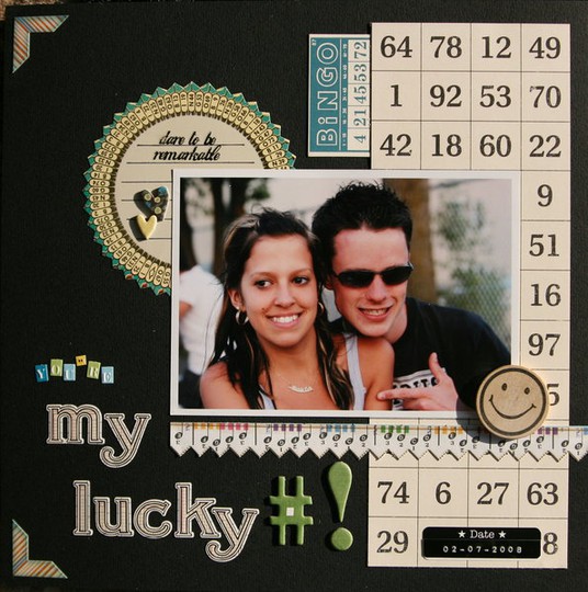 You're my lucky #!