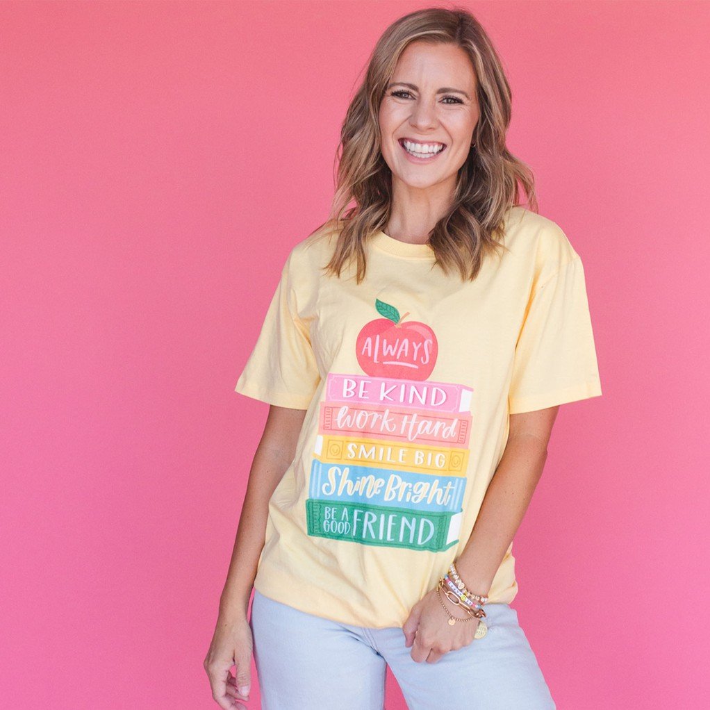Affirmations Book Stack - Pippi Tee - Light Yellow item