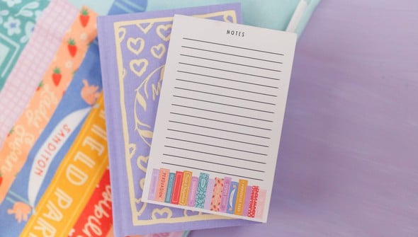 Jane Austen Books Notepad gallery