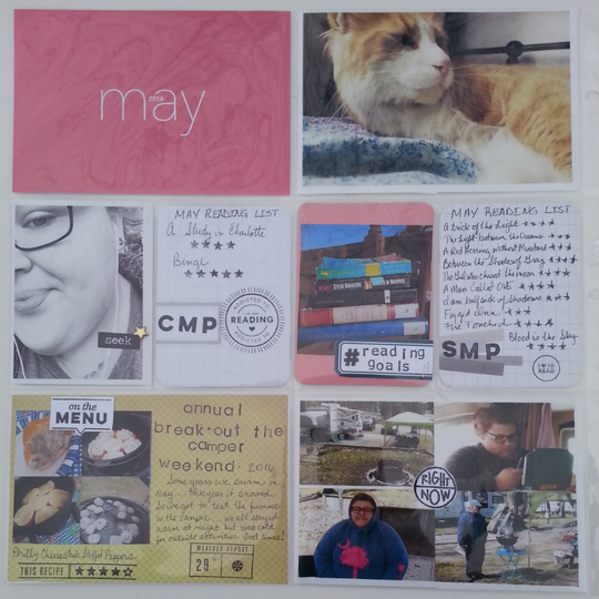 May 2016 Pocket Pages