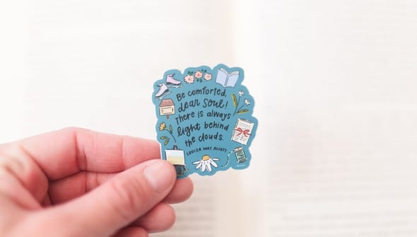 Be Comforted Little Women Decal Sticker gallery