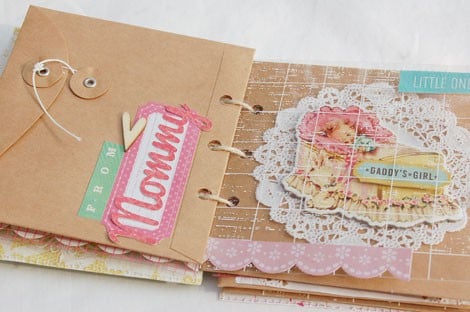 Welcome Baby Envelope Book by agomalley - Studio Calico