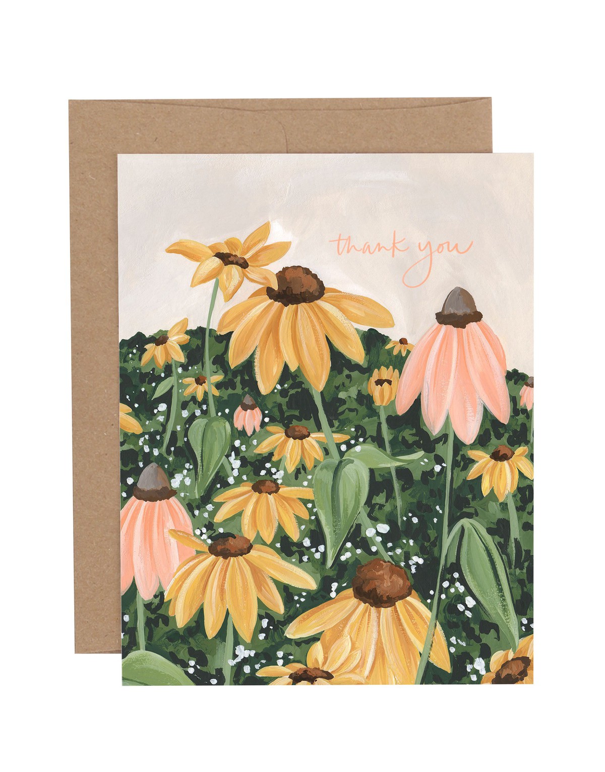 Windy Hills Thank You Greeting Card item