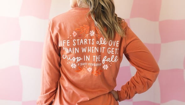 Life Starts in the Fall - Pippi Long-Sleeve Tee - Spice gallery