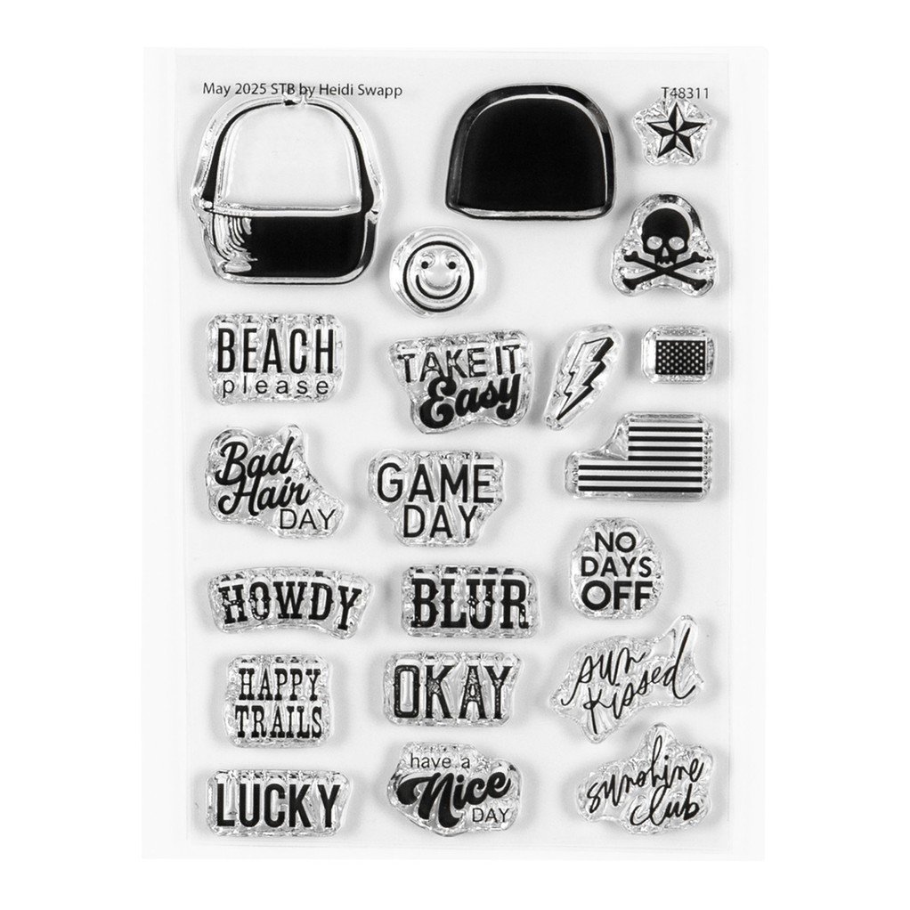 Stamp Set : 3×4 Stop The Blur Stamp May 2025 item