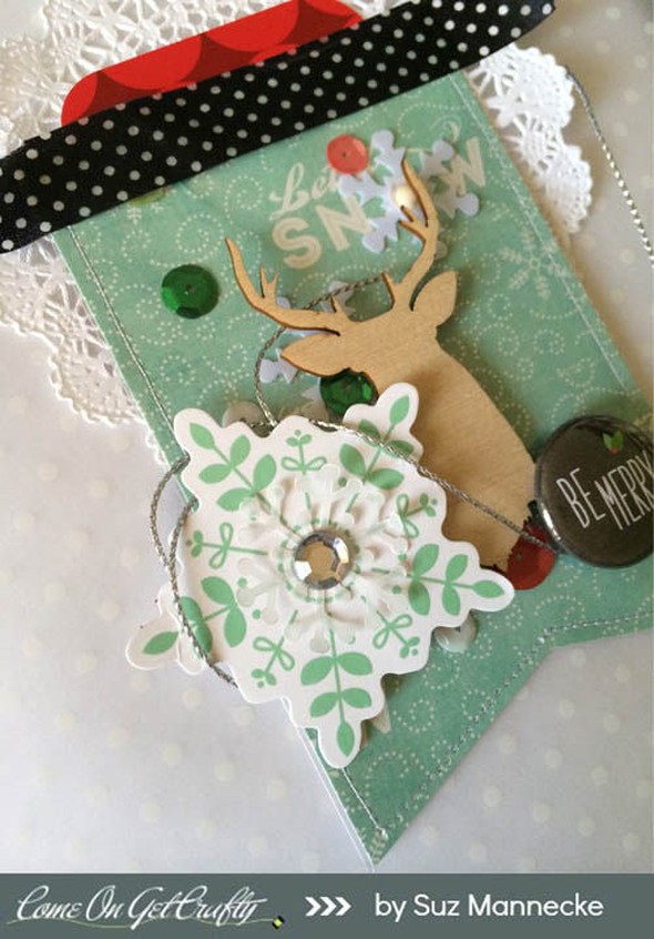 Shaker Gift Tag and Gift Card Holder | Repurposed & Upcycled by SuzMannecke gallery