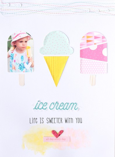 ICE CREAM - life is sweeter with you