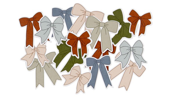 No Place Like Home Bow Die Cuts gallery