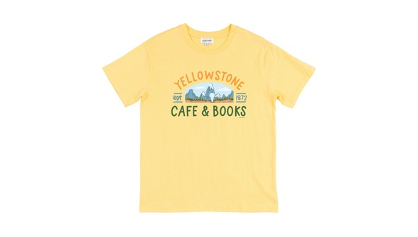 Yellowstone Cafe and Books - Pippi Tee - Light Yellow gallery