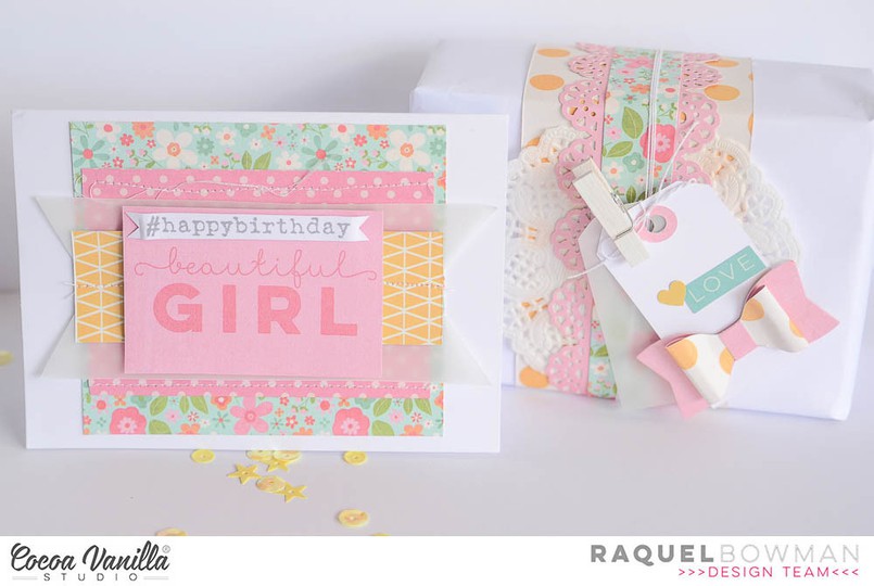 Card and Gift for a little girl *Cocoa Vanilla Studio*