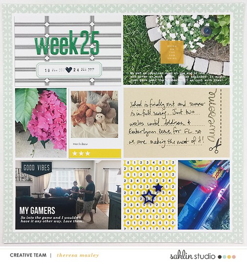 Project Life 2017 Week 25