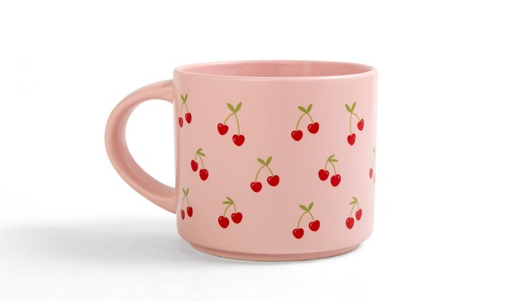 Cherries Large Ceramic Mug gallery