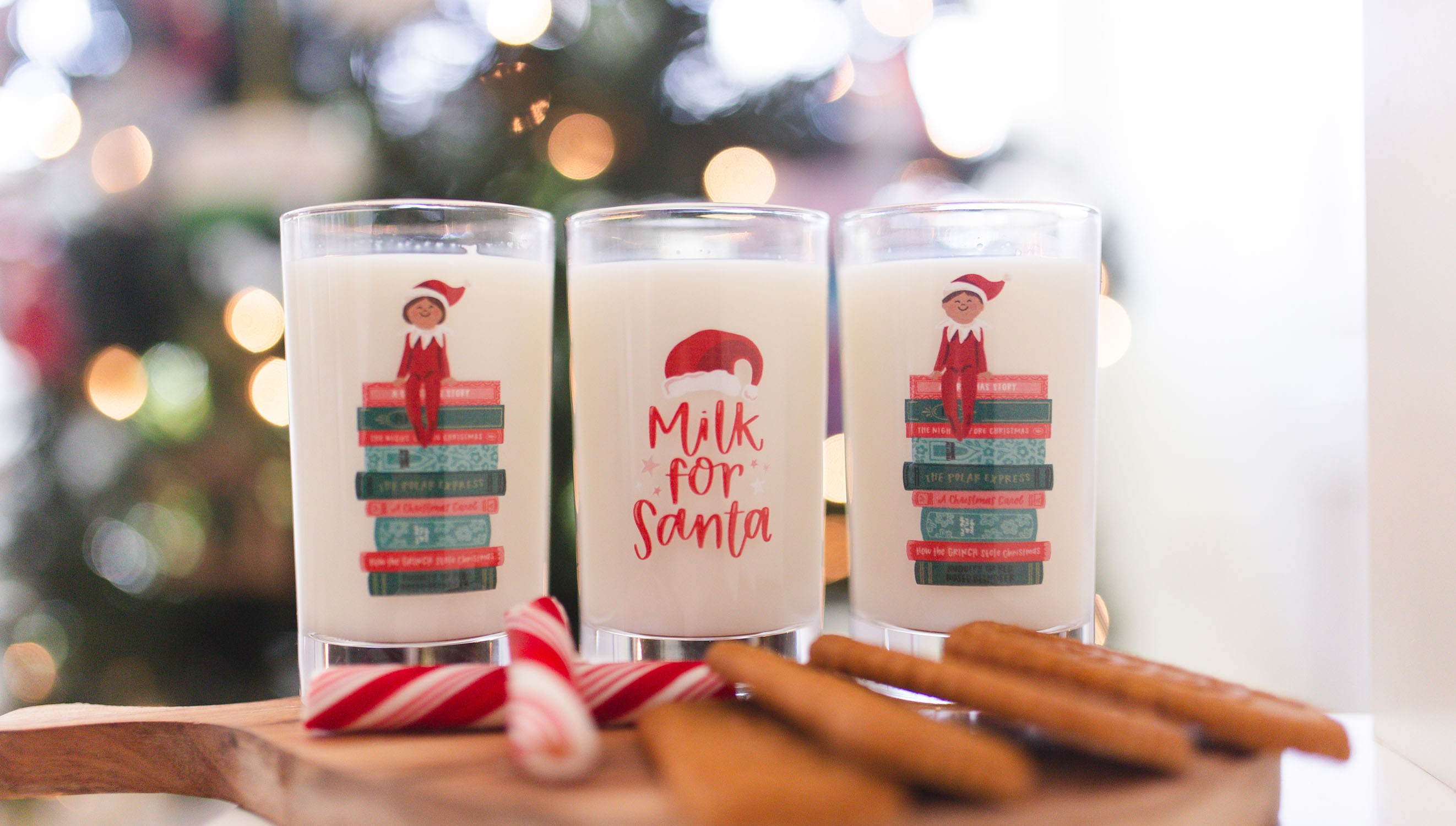 Milk For Santa Mini Juice Glass - Pippi Post