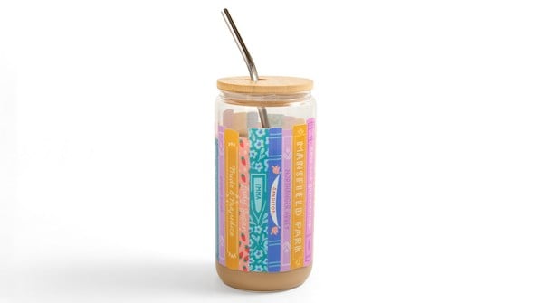 Jane Austen Books Glass Can gallery