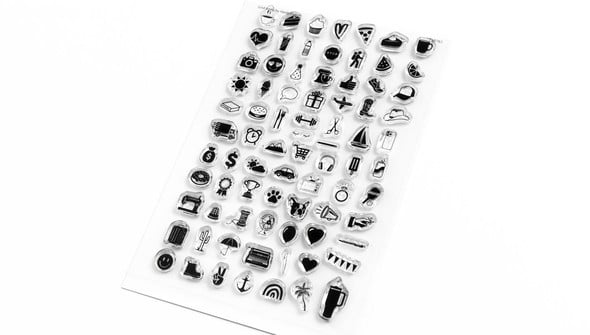 Stamp Set : 4x6 Grid Icons gallery