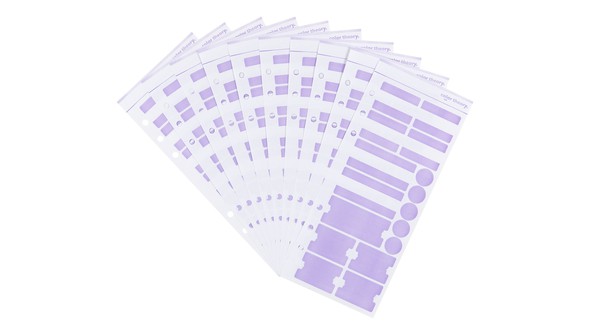 Color Theory Bulk Tab Stickers - Lavender Soda gallery