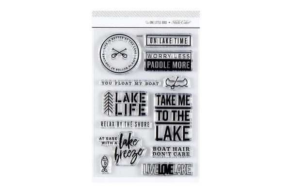 Stamp Set : 4x6 On My Way Lake by One Little Bird gallery
