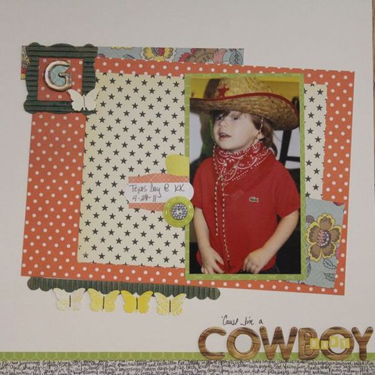 'cause I'm a Cowboy, Baby