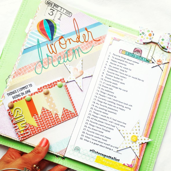 Traveler's Notebook - Listers Gotta List Challenge Pages by agomalley gallery