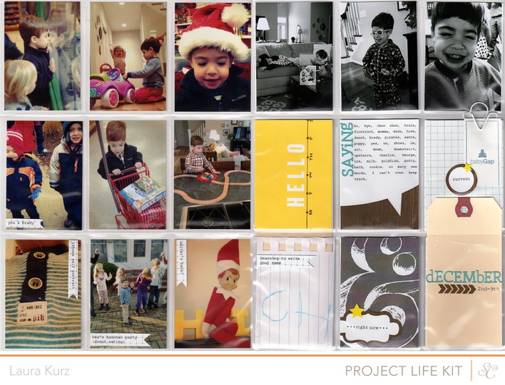 Project Life Charlie December - Main Kit Only