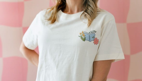 Home Is The Nicest Word Tee - Ivory gallery