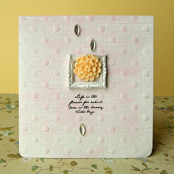 Life is the Flower card by Dani gallery