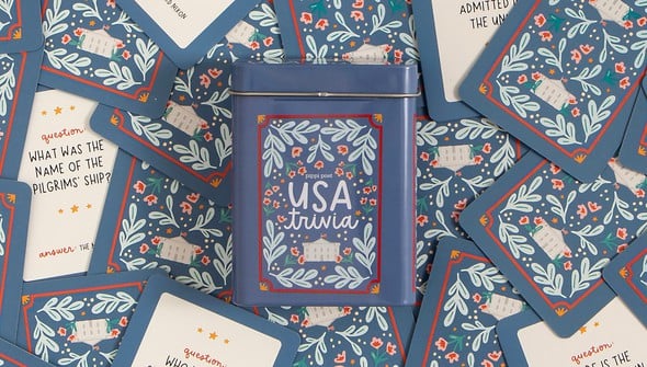 USA Trivia Deck of Cards gallery