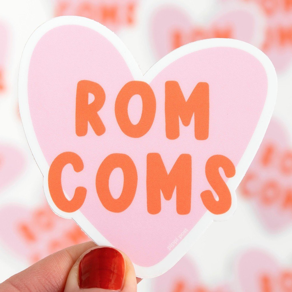 Rom Com Decal Sticker item