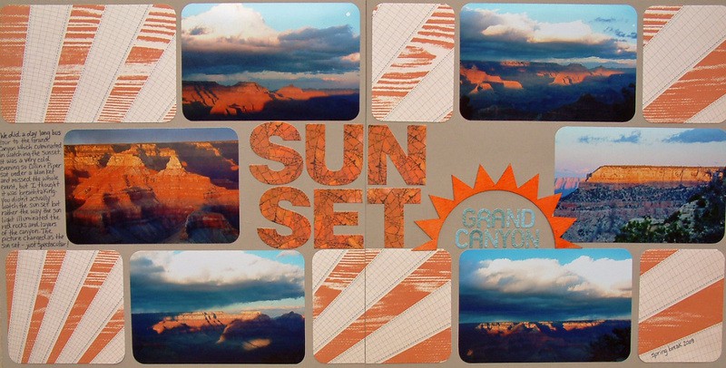 Grand canyon sunset 2 page betsy gourley