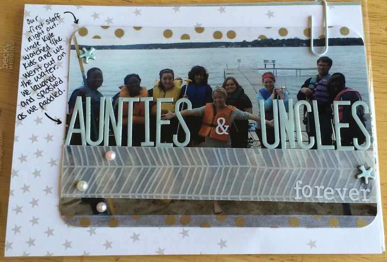 Project Life (June 2012) - Aunties and Uncles Insert
