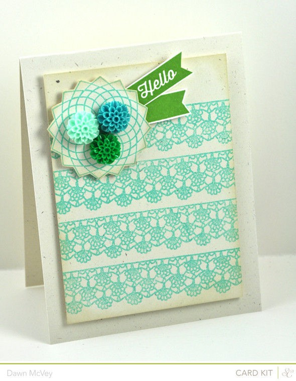 Hello -- Double Scoop card kit ONLY by Dawn_McVey gallery