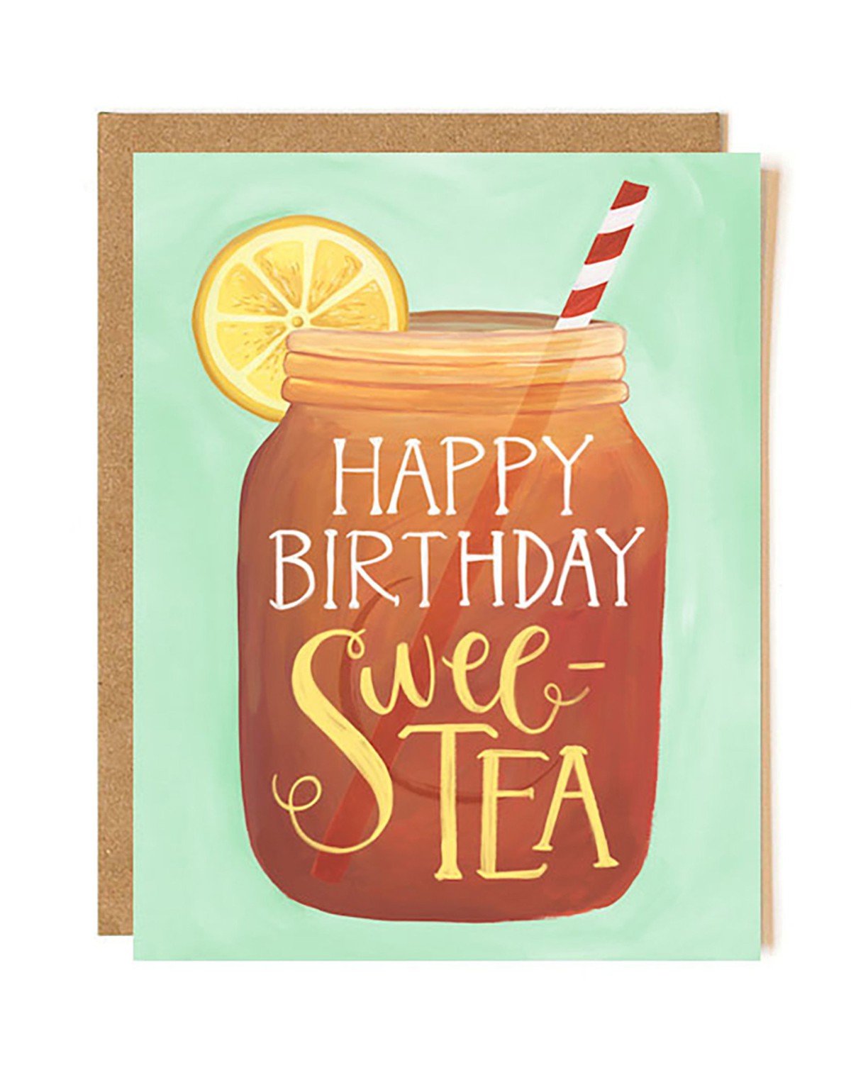 Birthday Sweet Tea Greeting Card item