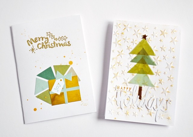 Two Christmas Cards 