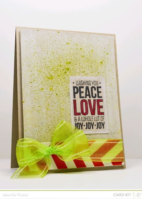 Peace Love & Joy *Card Kit Only by JennPicard gallery