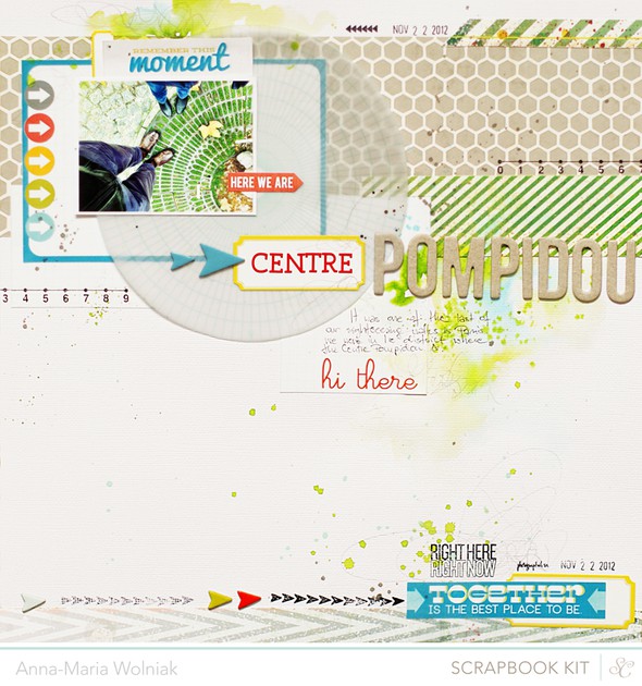 Centre Pompidou {Main Kit Only} by aniamaria gallery