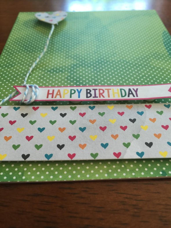 Birthday layer card in Card Basics gallery
