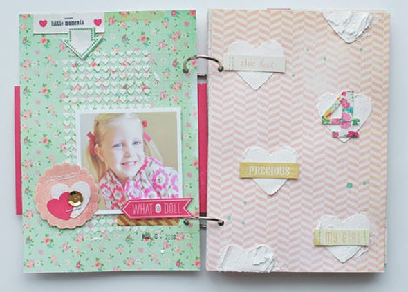 Sweet Girl Mini Album for Crate Paper by adriennealvis gallery